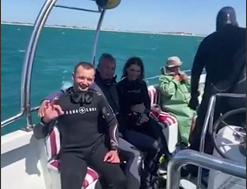 Выскочили на рекогносцировку на траверз ст.Благовещенская