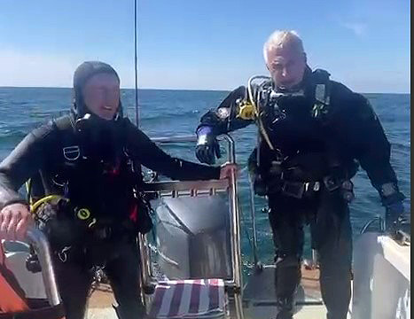 Прошли сегодня участок между пирсом Джемете и пирсом Эры